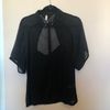 camisa transparente preta - camisetas handbook