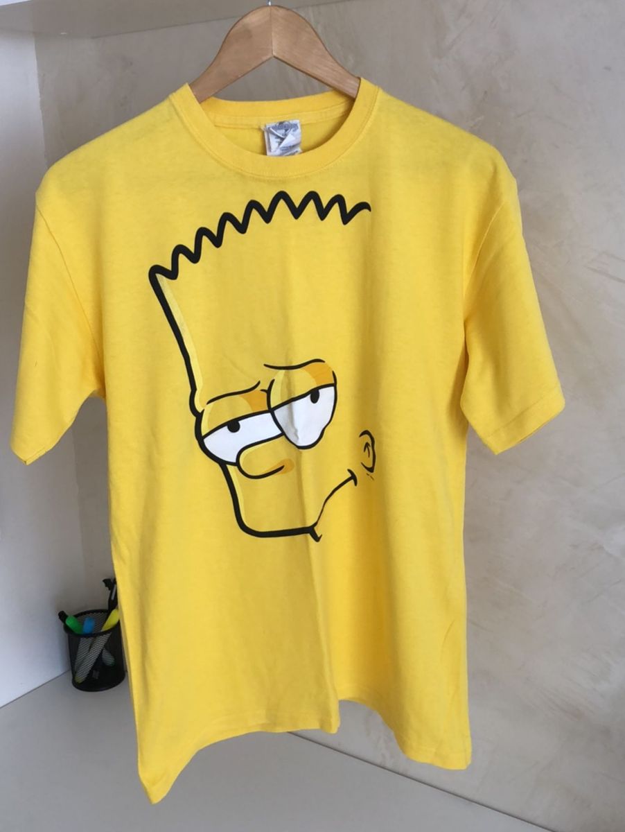 camisa dos simpsons