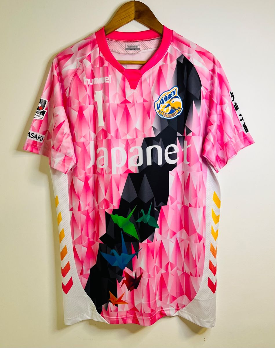 hummel V・VAREN NAGASAKI サッカーウェア 160上下セット Camisa V-Varen Nagasaki 2022/23 Goleiro Masuda #1 J-League Tamanho