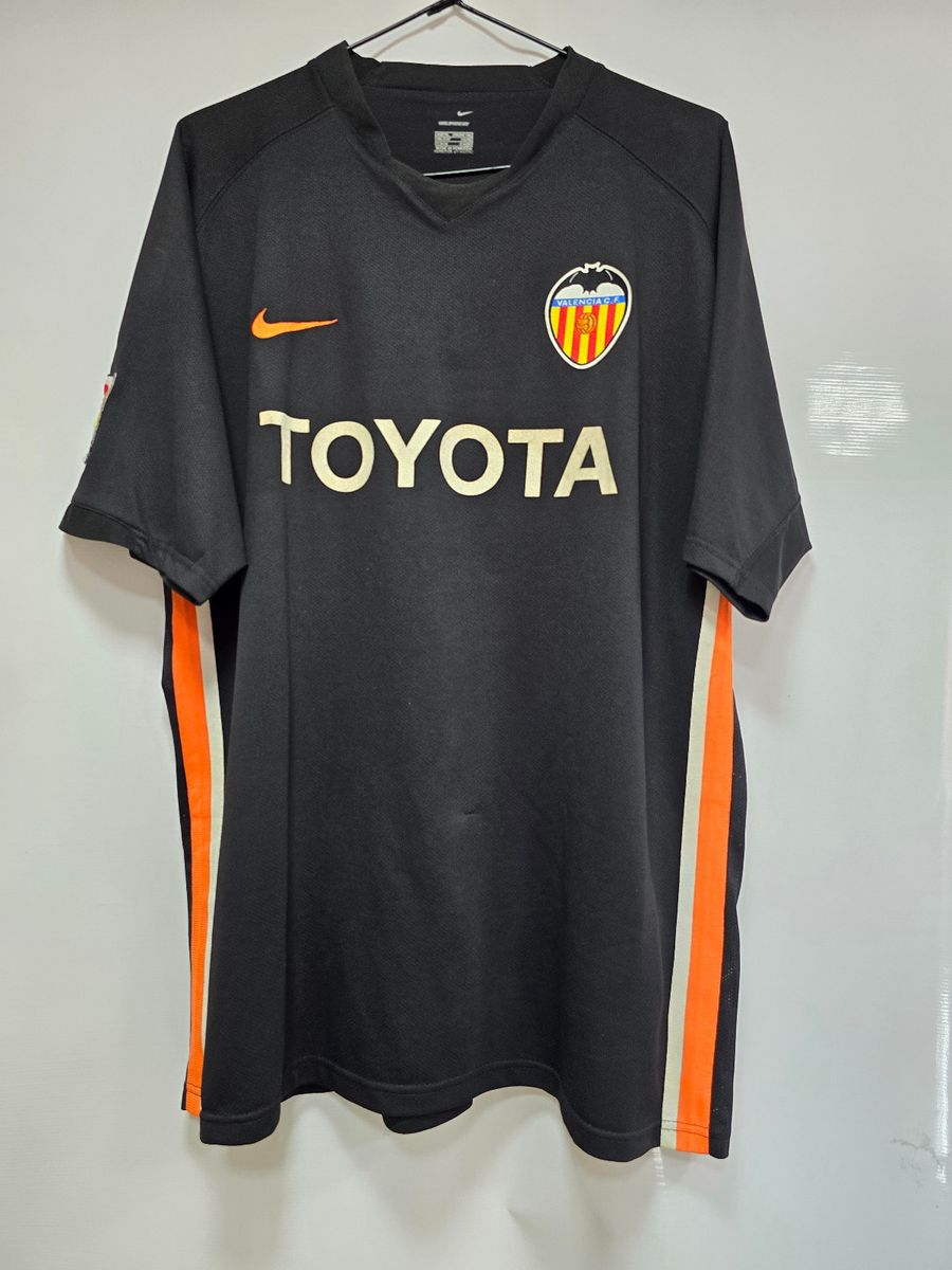 06-07 Valencia C.F. ユニ　アウェイblack NIKE L 楽天市場】バレンシア 06/07 アウェイ（黒） ＃21 SILVA ダビド