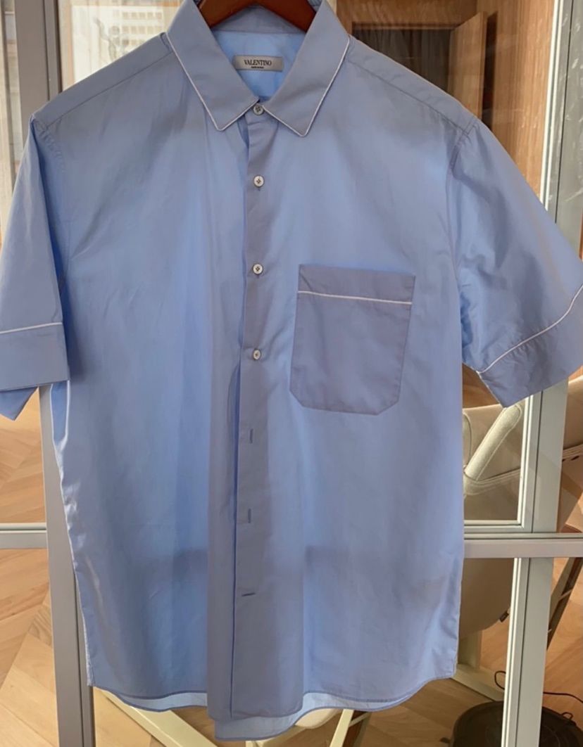 camisa valentino manga curta - camisetas valentino
