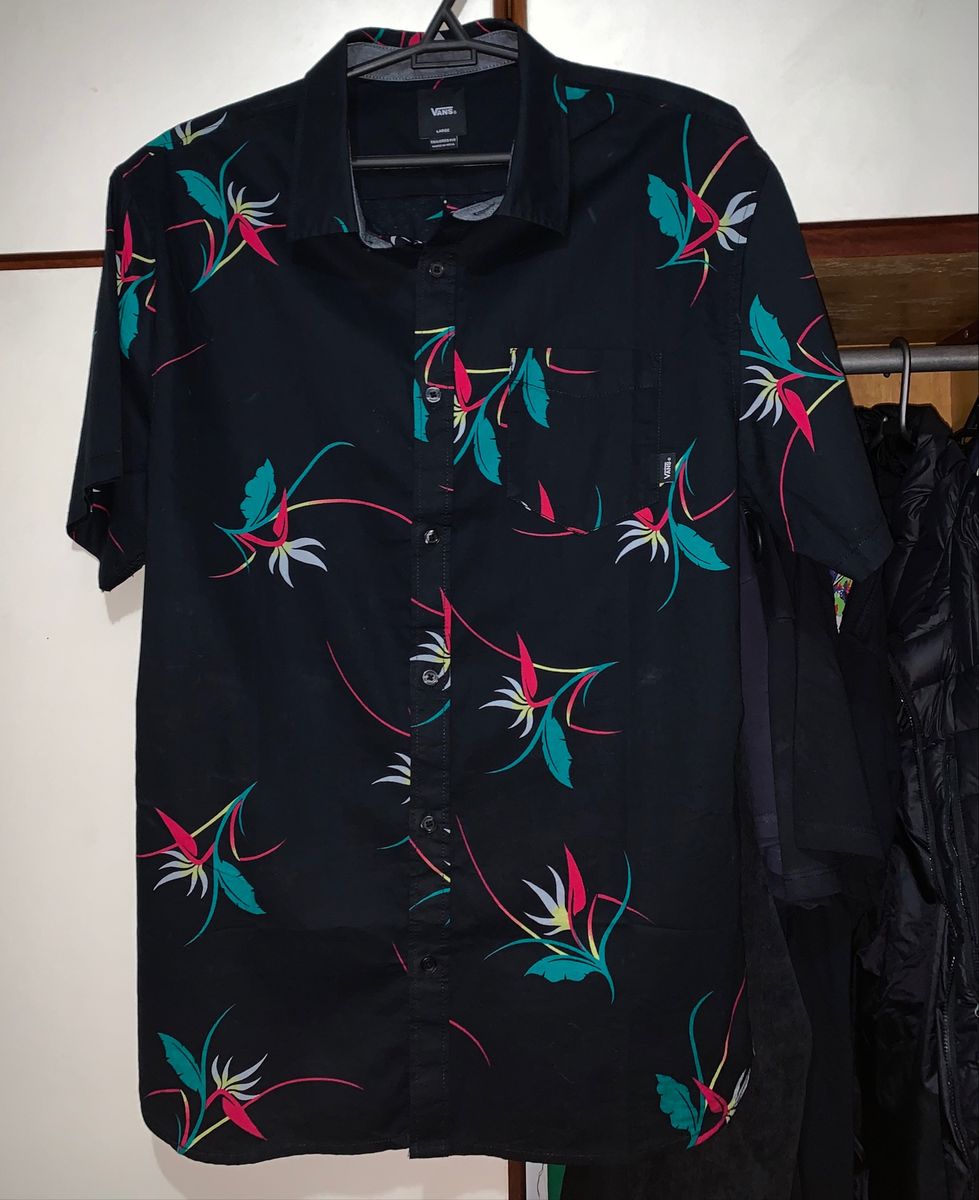 camiseta vans floral