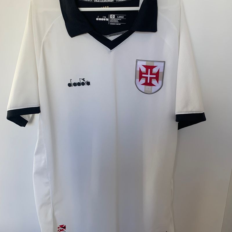 Camiseta Vasco Cruz de Malta Masculina - Branco