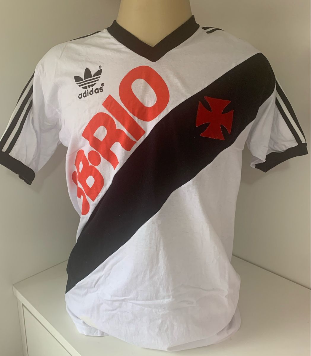 Camisa Vasco Branca Retrô 3b Rio | Camisa Masculina Usado 76694054 | enjoei