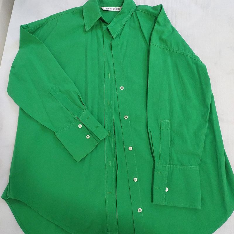 オーバーサイズフィットツイルコート - グレー | ZARA Japan / 日本