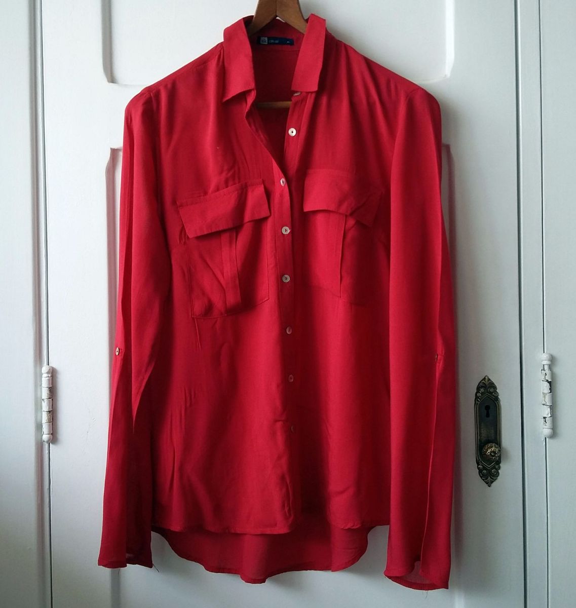camisa vermelha renner