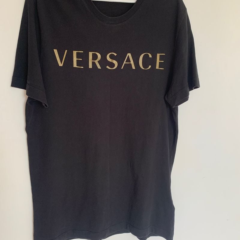 Camisa da hot sale versace