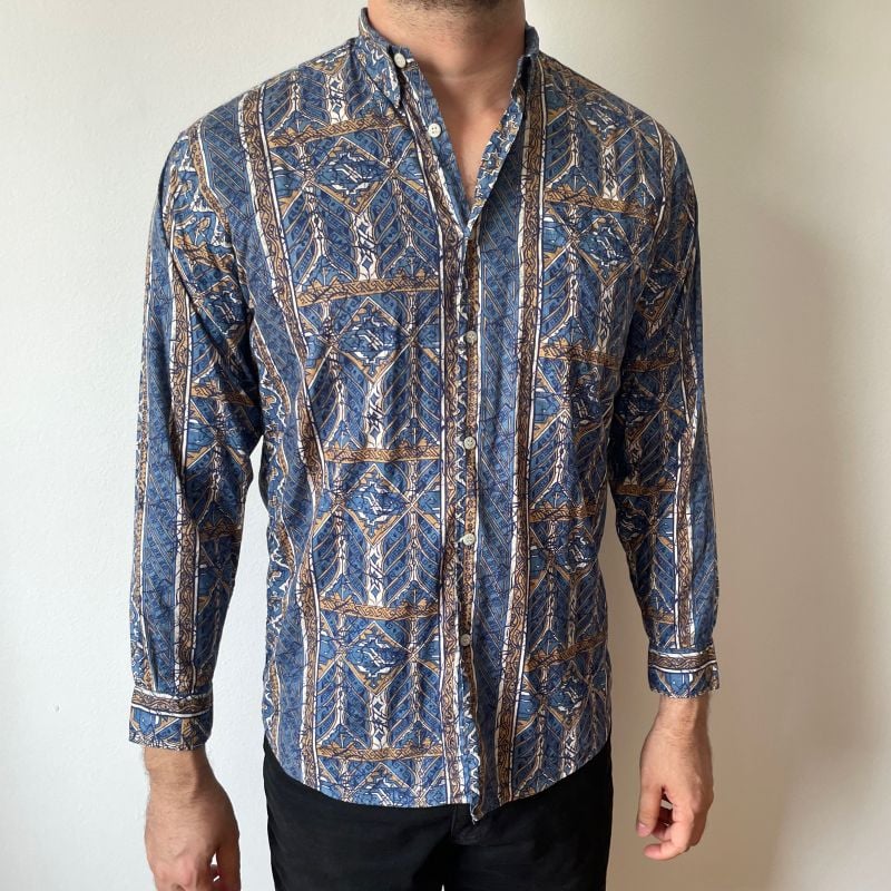 Camisa Vintage Estampada Viveleroa Usado 91804804 enjoei - Main Image