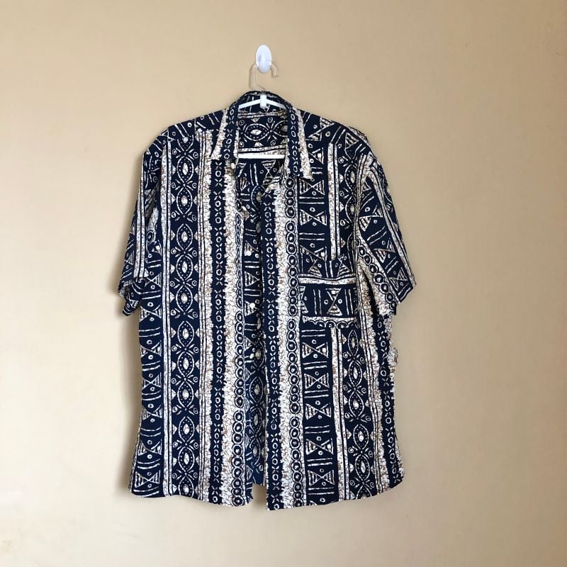 Camisa Vintage Estampada Masculina Camisa Masculina Usado 99797442  enjoei