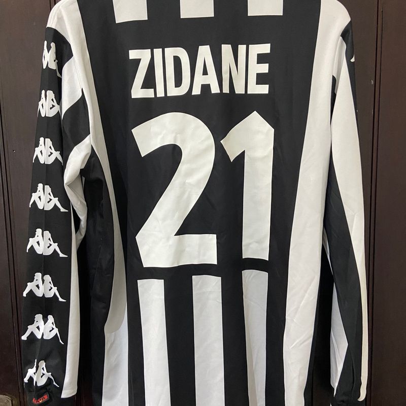 ユベントス 100周年記念ユニフォーム　ゲームシャツ　ZIDANE kappa Camisa Vintage Juventus Zidane | Kappa Nunca Usado 109694287 | enjoei