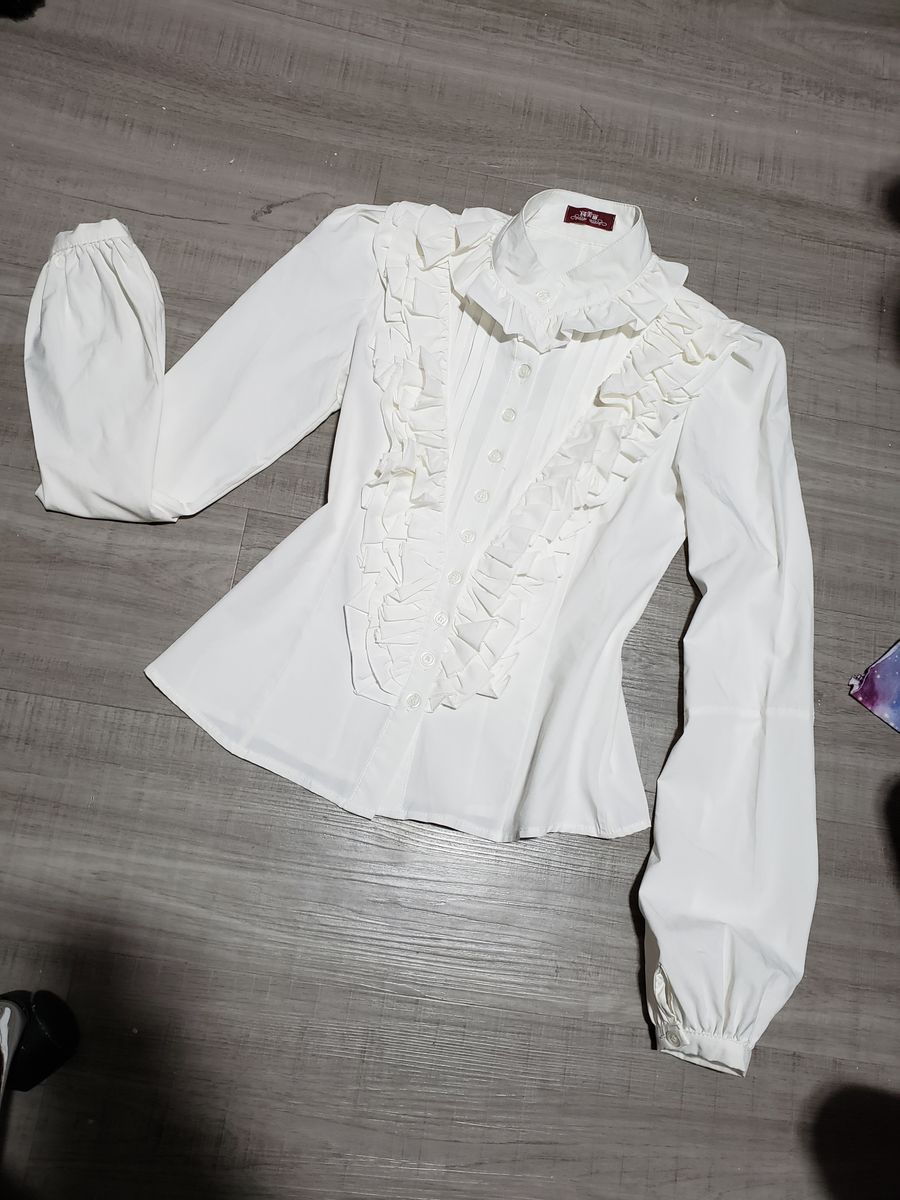 Camisa store vitoriana feminina