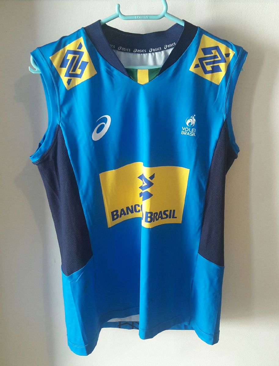 Camisa seleção brasileira hot sale de volei asics