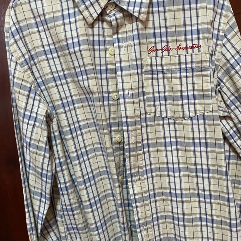 Camisa Coca-Cola Jeans Pontos Xadrez - Compre Agora