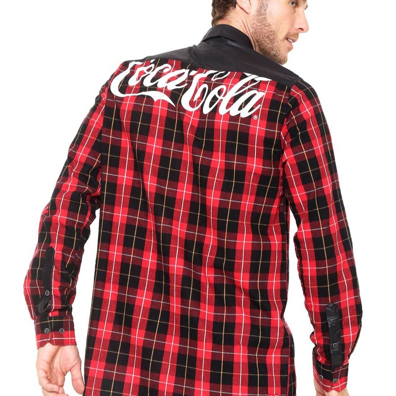 Camisa Coca-Cola Jeans Pontos Xadrez - Compre Agora