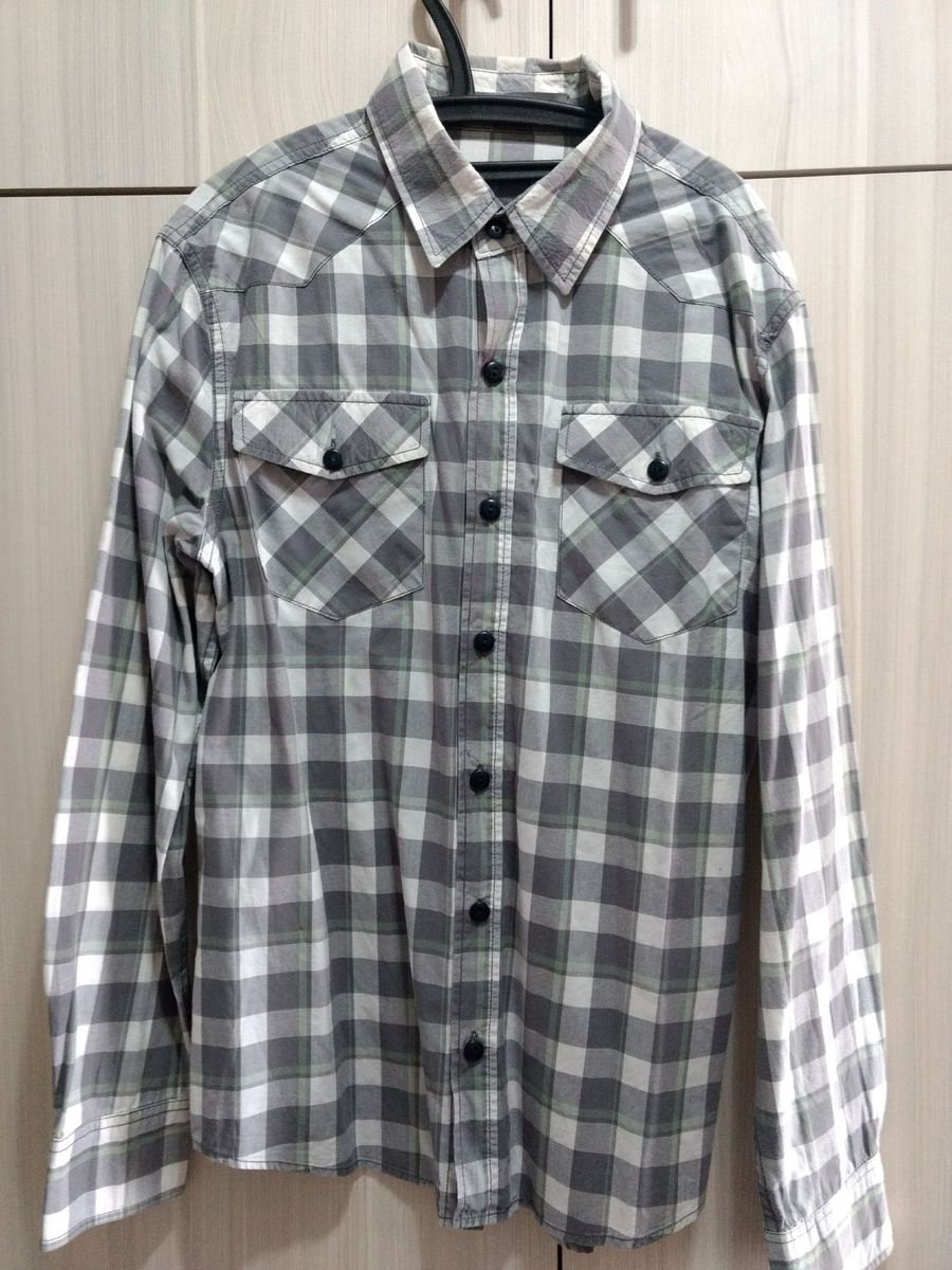 camisa hering xadrez