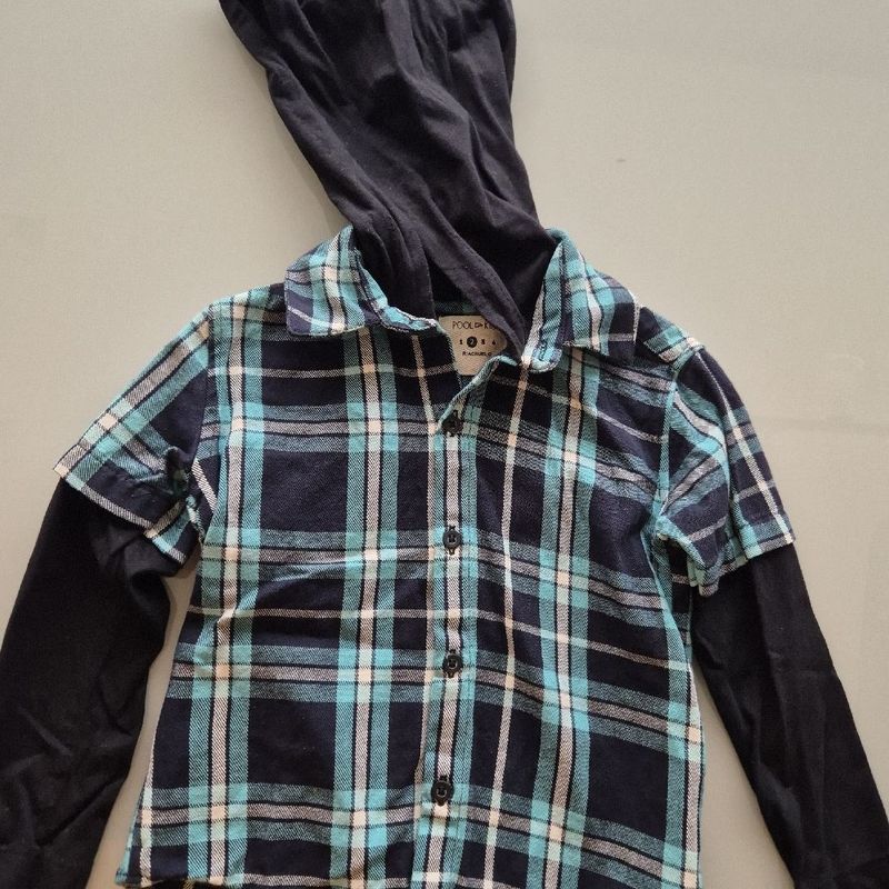 Camisa Xadrez Infantil Riachuelo Usado 109445795 enjoei