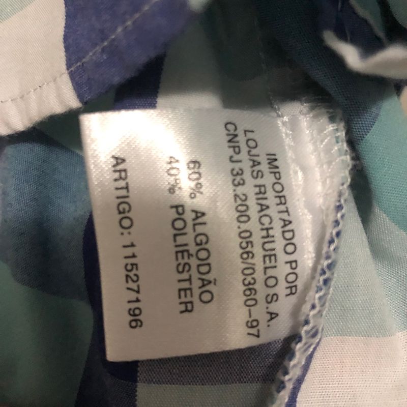 Camisa Xadrez Infantil Riachuelo Usado 87356217 enjoei