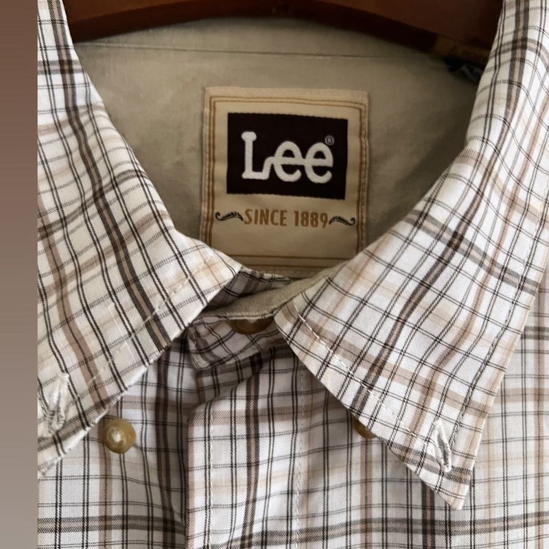Camisa Xadrez Lee | Lee Usado 111091899 | enjoei