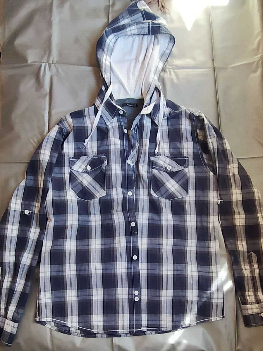 Camisa Flannel Maxi Xadrez Wood