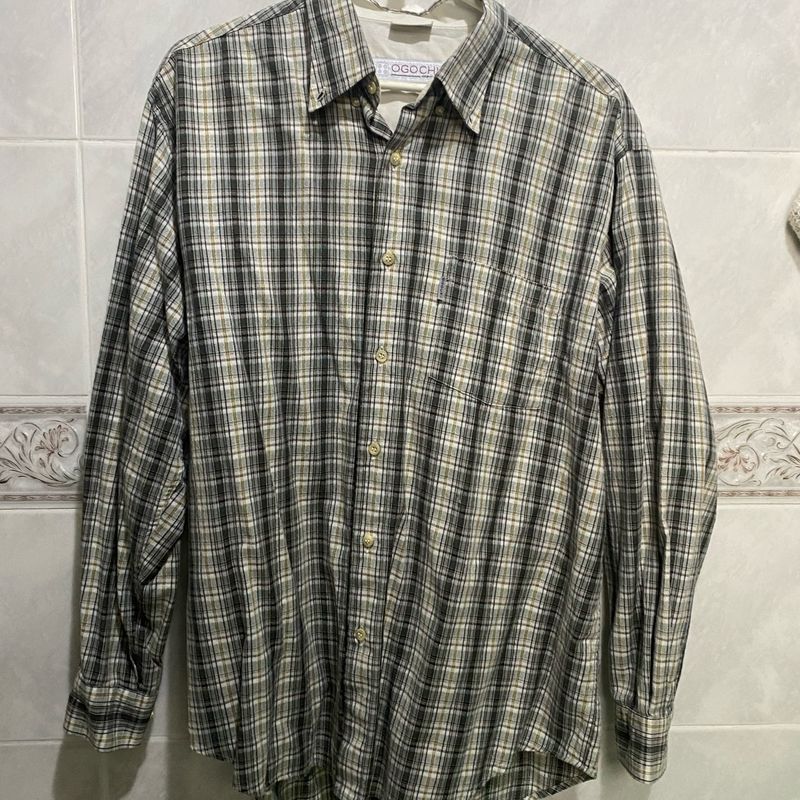 Camisa best sale ogochi xadrez