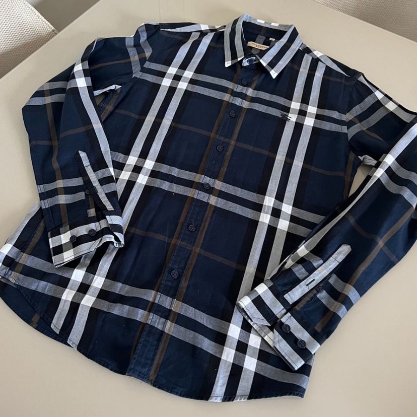 Camisa Xadrez Original Burberry | Camisa Masculina Burberry Usado 84275569  | enjoei