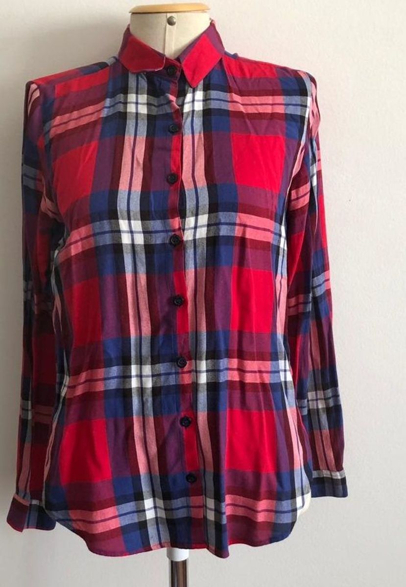 riachuelo camisa xadrez feminina