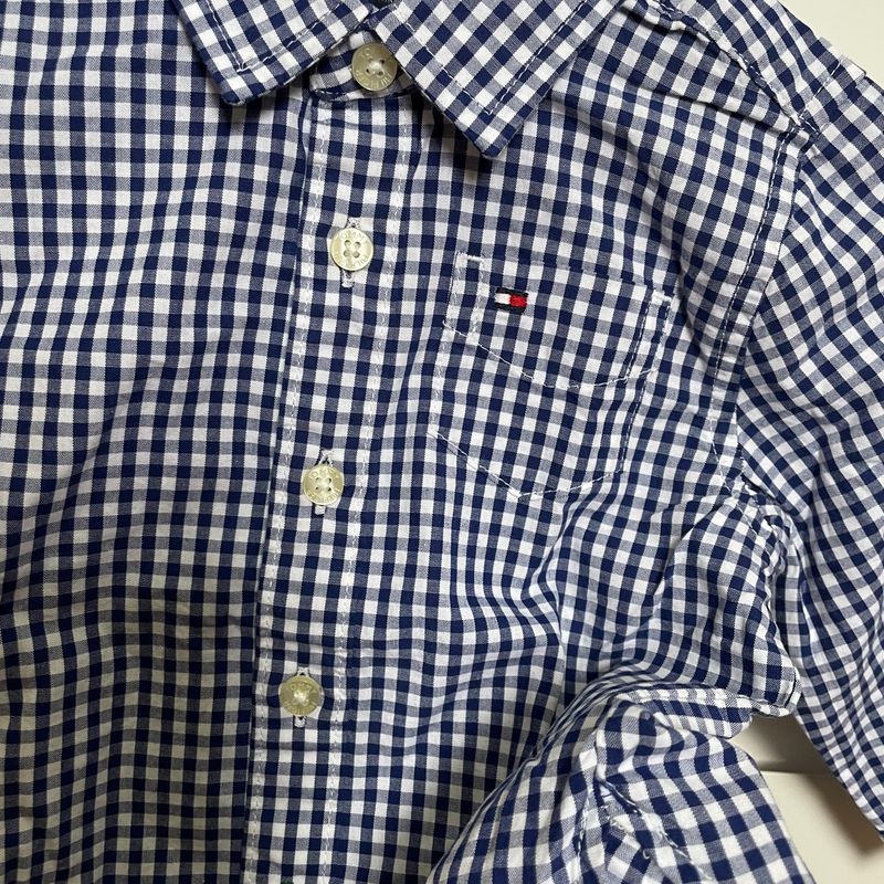 Camisa Xadrez Tommy | Roupa Infantil para Bebê Tommy Hilfiger