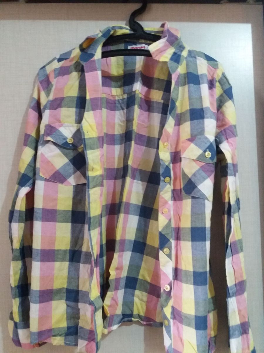 camisa xadrez marisa