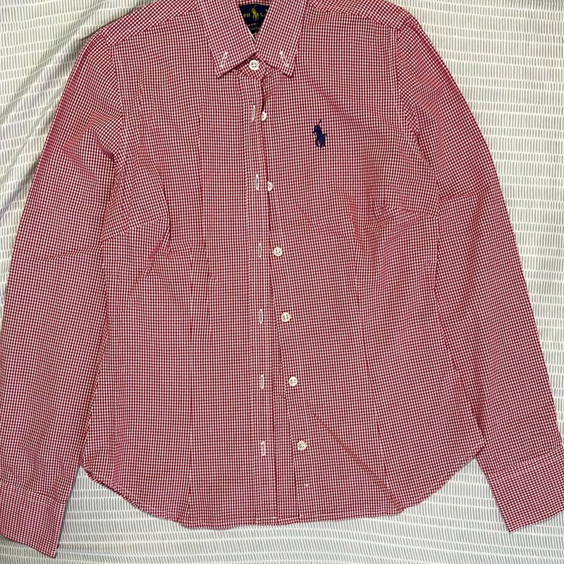 Camisa xadrez ralph lauren sales feminina