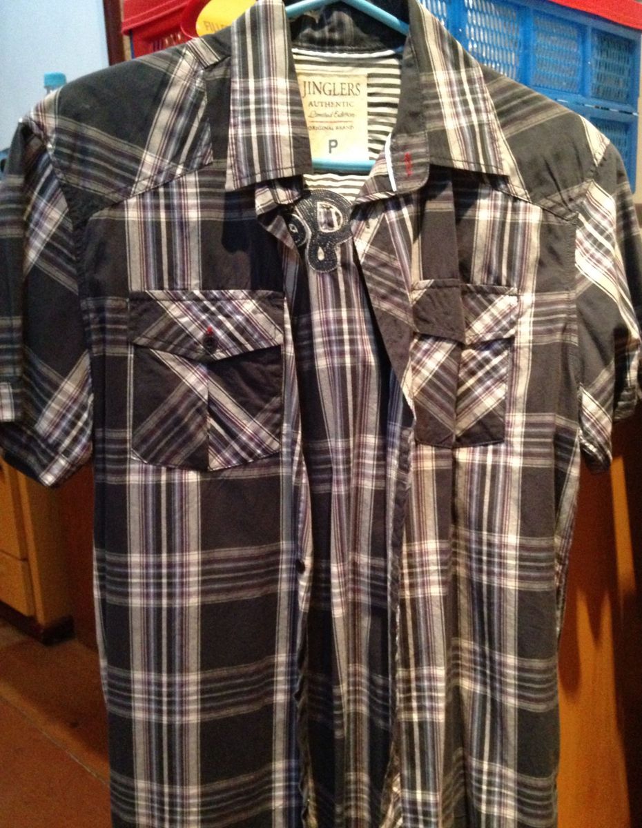 camisa xadrez riachuelo masculina