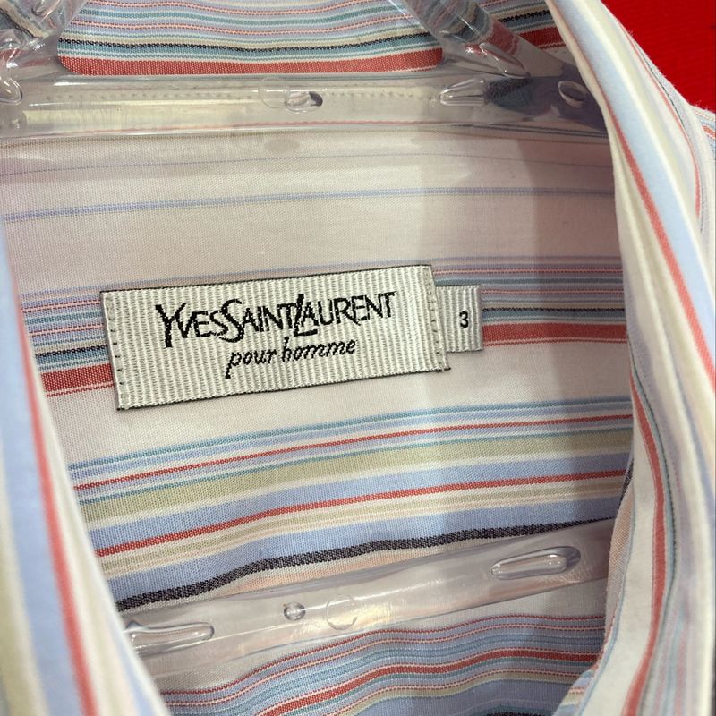 Camisa yves saint laurent best sale pour homme