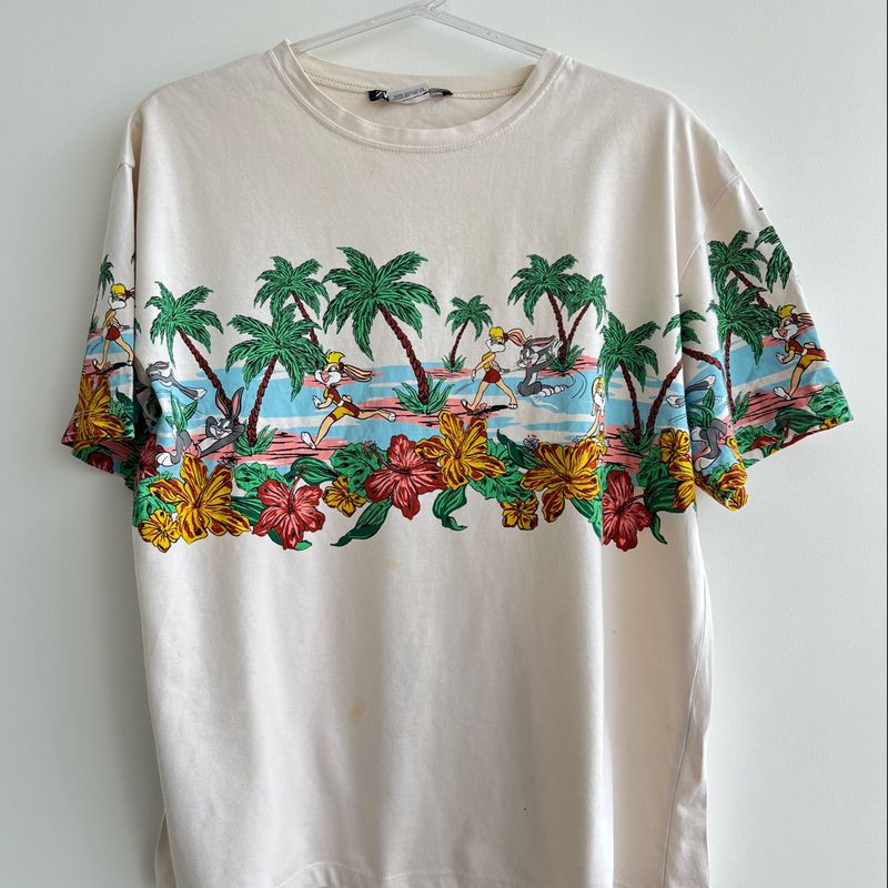 Camisa Zara Looney Tunes Zara Usado 99007009 enjoei
