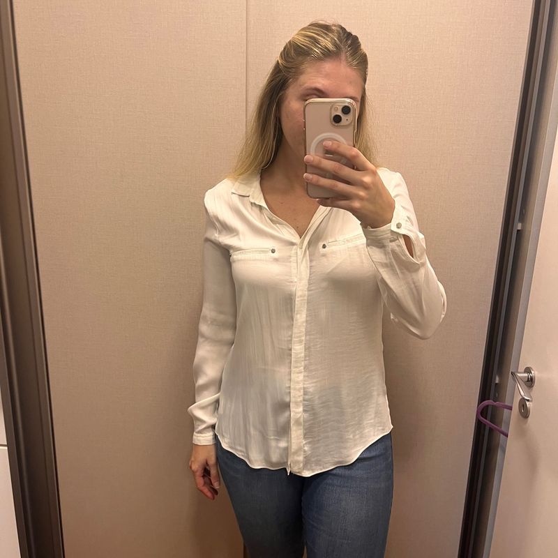 Zara best sale camisa feminina