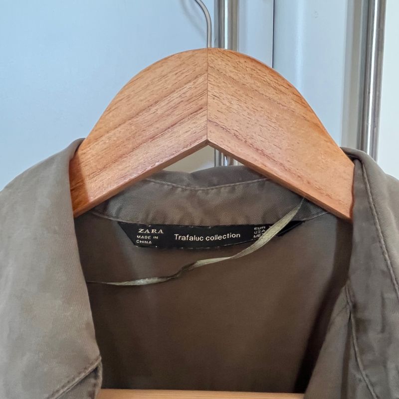 Camisa militar zara hot sale