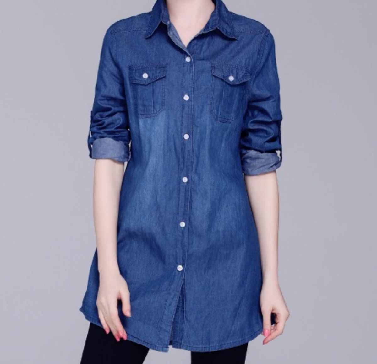 camisa sobre legging