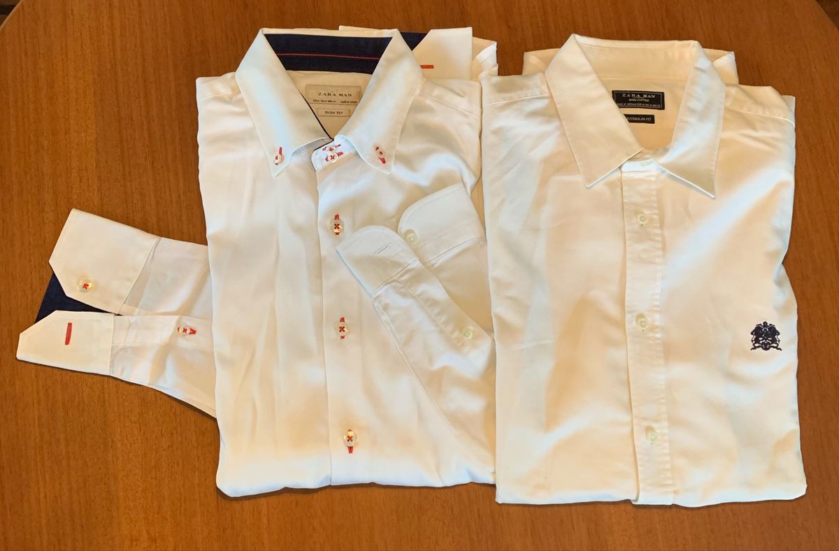 camisas compridas zara