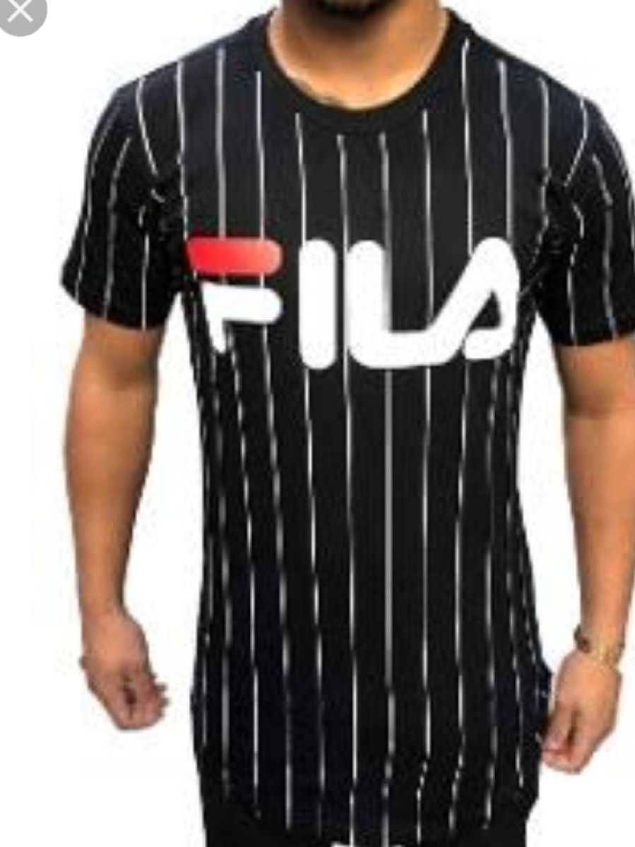 camiseta masculina da fila