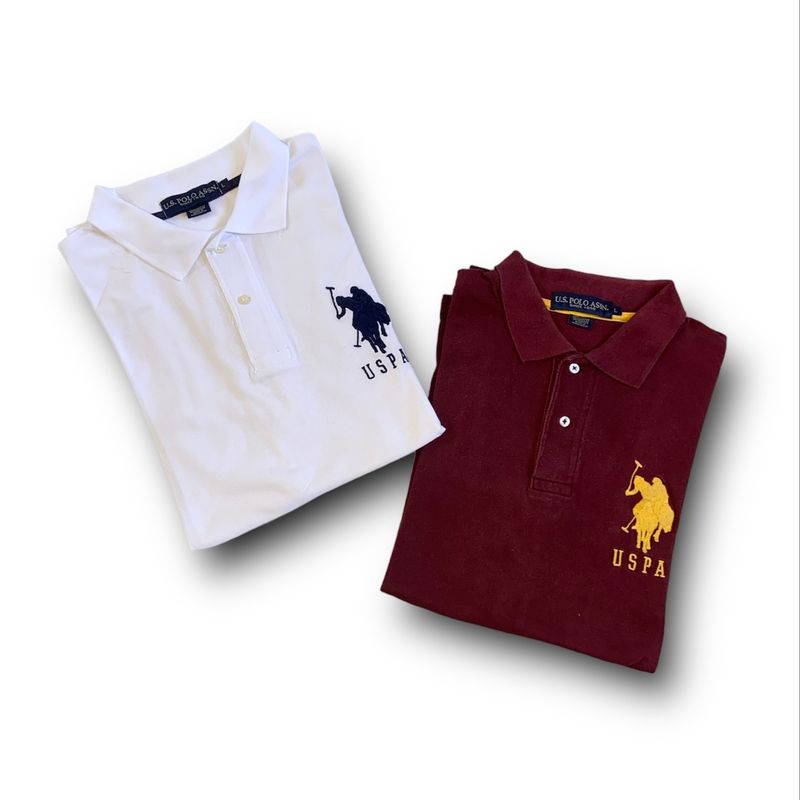 Camisas polo masculinas