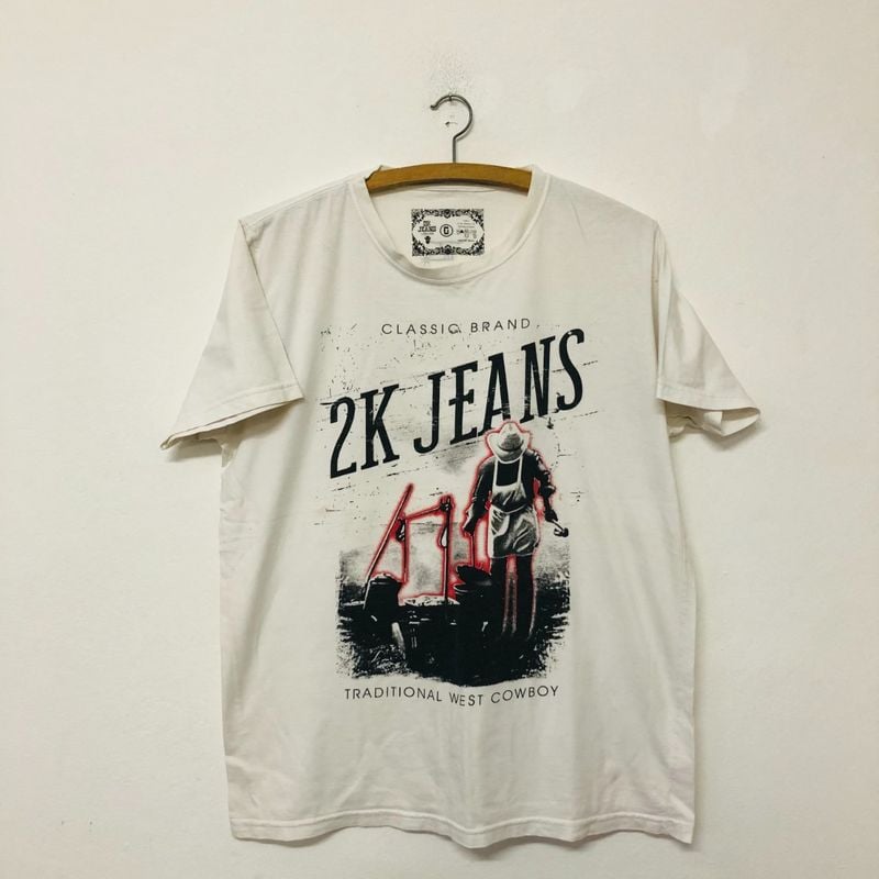 Fashion camiseta 2k jeans