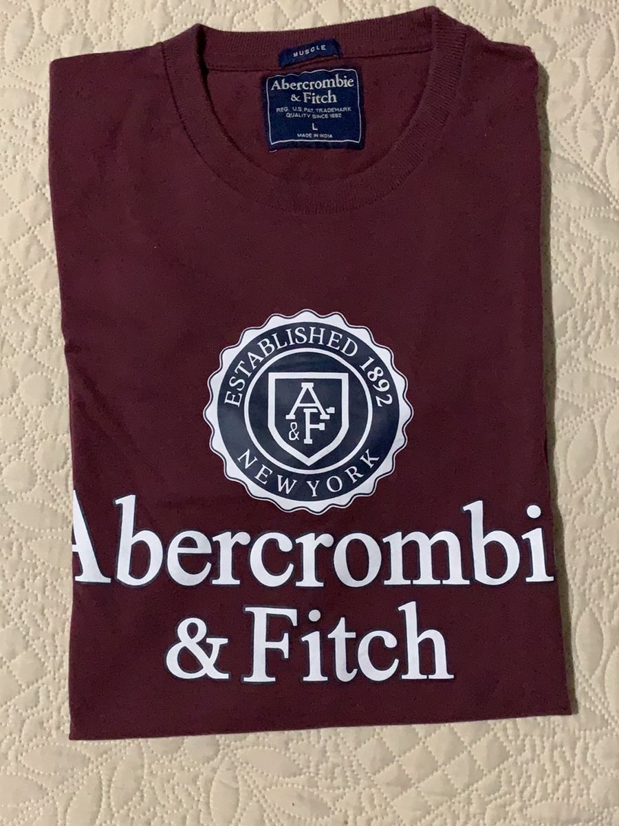 Camiseta Abercrombie And Fitch Camiseta Masculina Abercrombie E Fitch