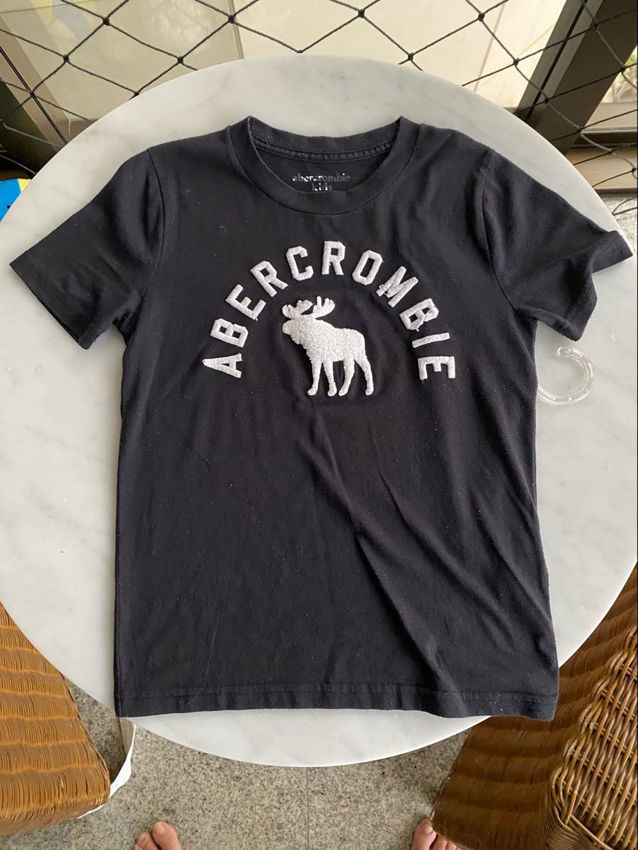 Camiseta Abercrombie Infantil Roupa Infantil para Menino Abercrombie Fitch Usado 81690564 enjoei