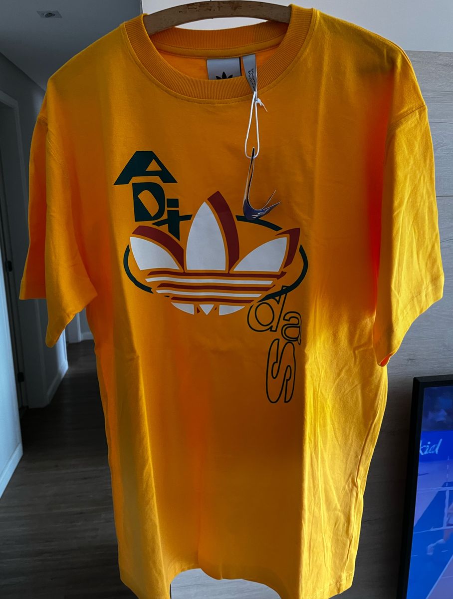 mustard Performance lost heart Camiseta Adicolor Classics Trefoil | Camiseta Masculina Adidas Nunca Usado  74390573 | enjoei