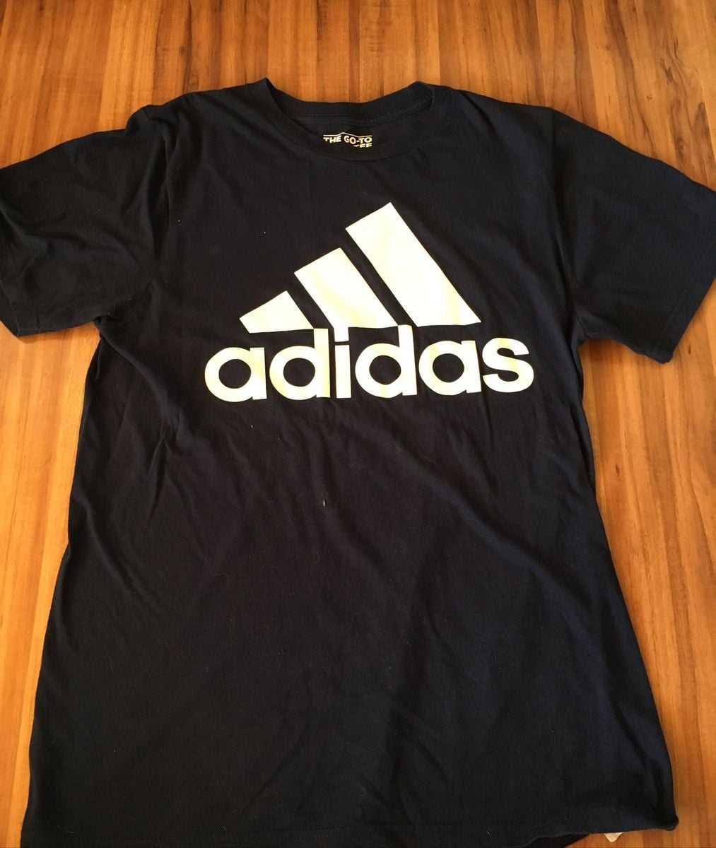 camiseta adidas azul