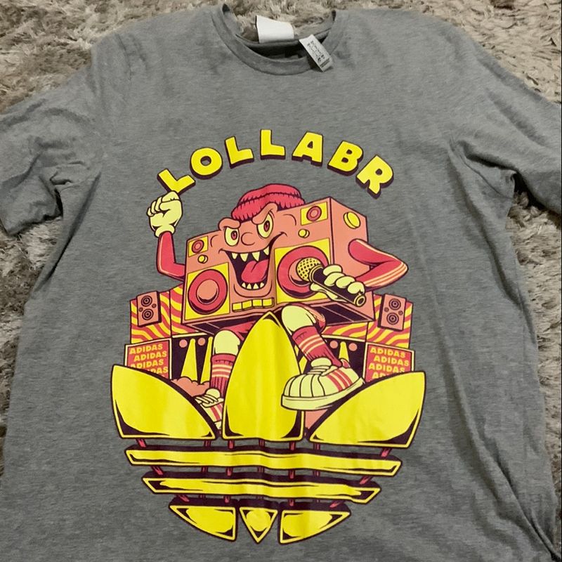 Camiseta Adidas Lollapalooza Original | Camiseta Masculina Adidas