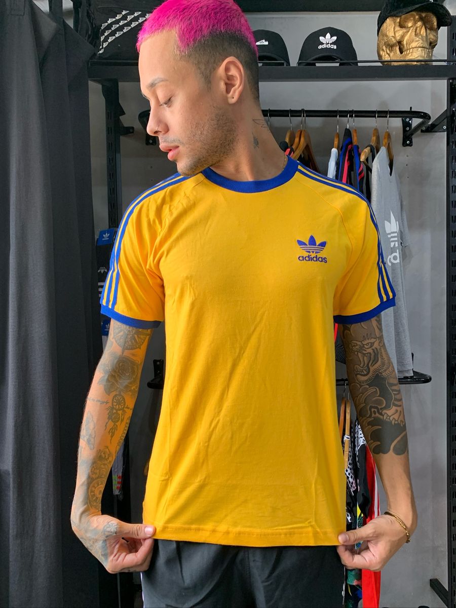 Camiseta adidas originals store amarela