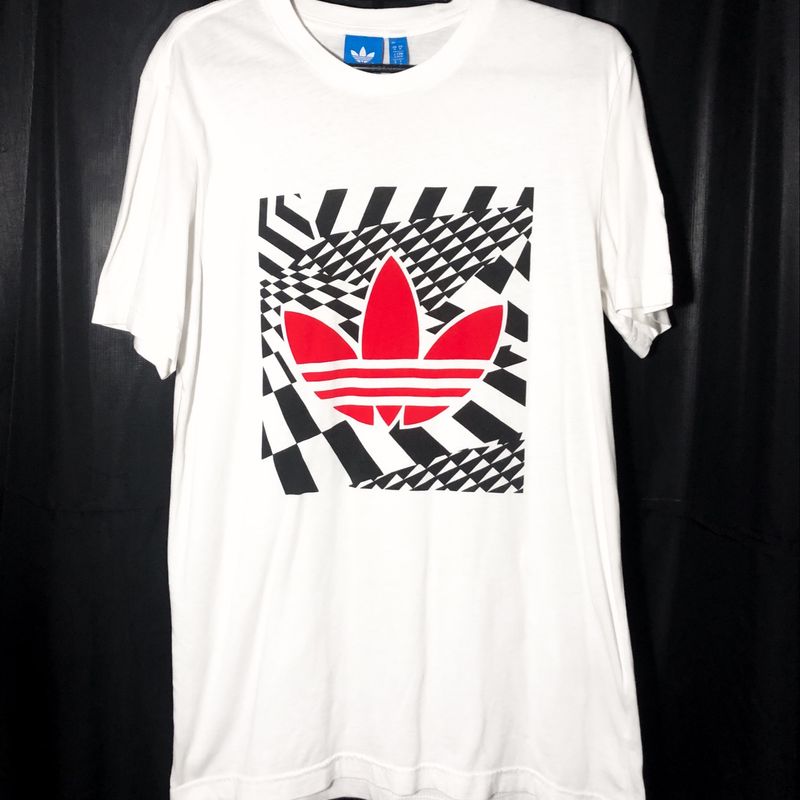 Camiseta Adidas Originals Branca Camiseta Masculina Adidas Nunca Usado 85095971 enjoei