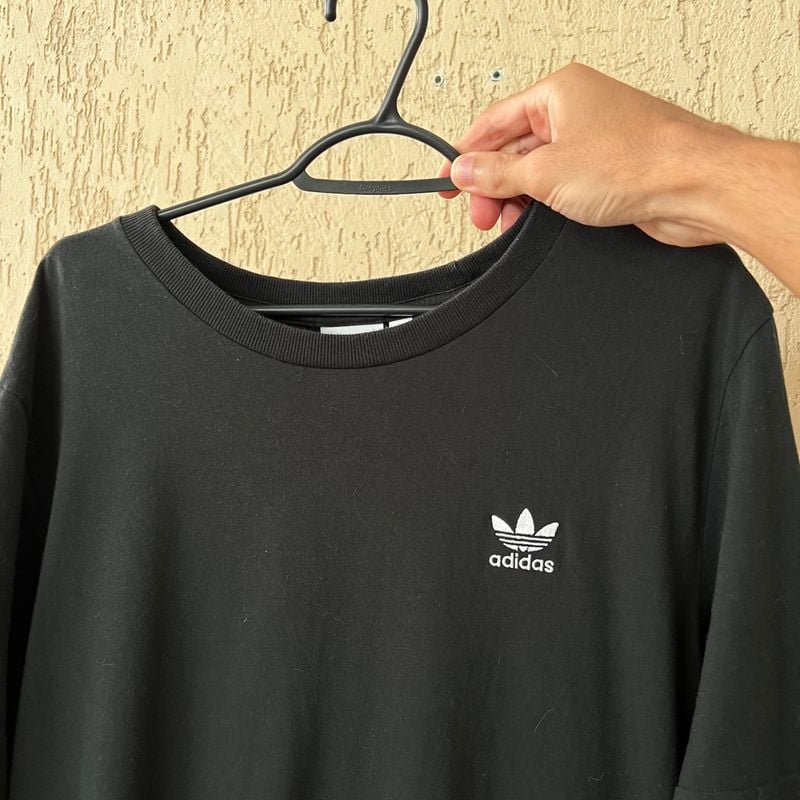 Camiseta adidas originals clearance preta