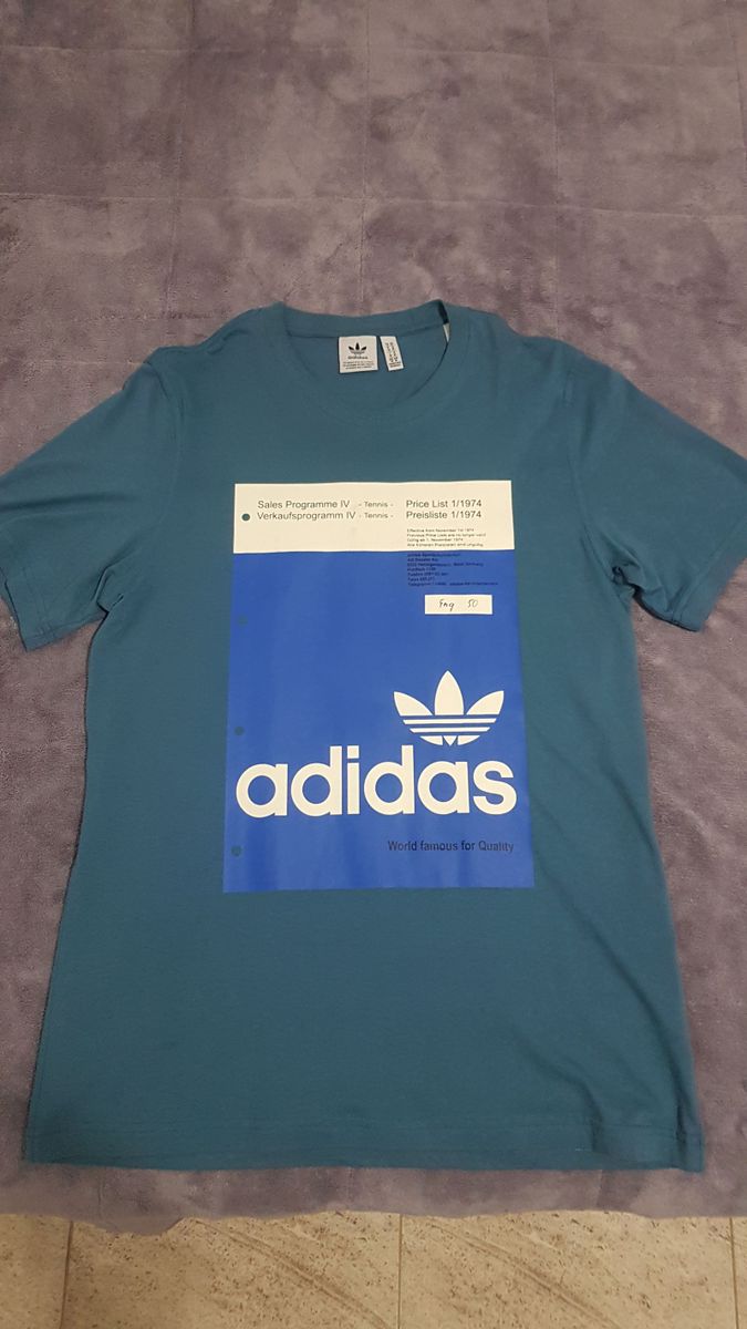 camiseta oversized adidas