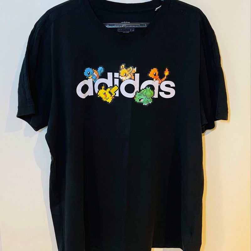 Camiseta Adidas Pokemon Camiseta Masculina Adidas Usado 85225098 enjoei