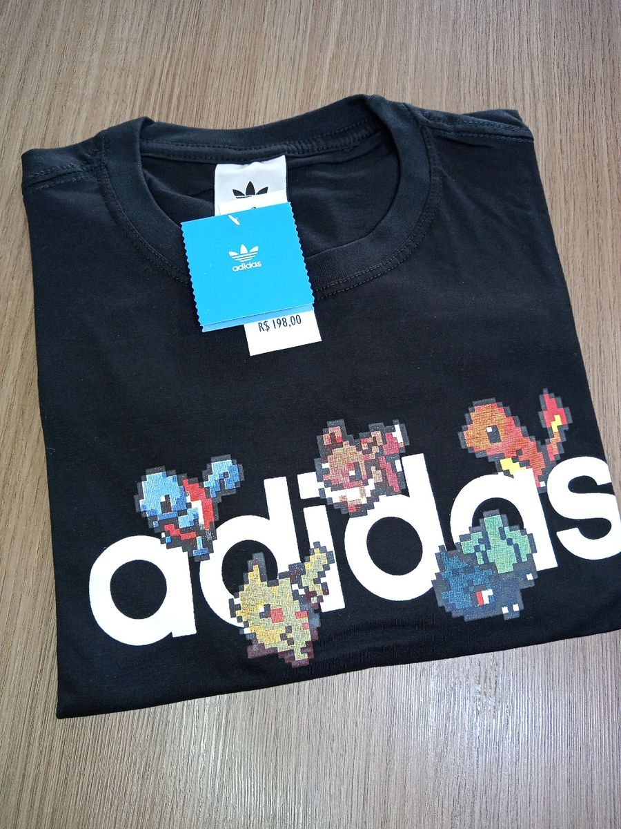 Tshirt Adidas original Pokémon tamanho médio - Roupas - Vila Isabel, Rio de  Janeiro 1221855742